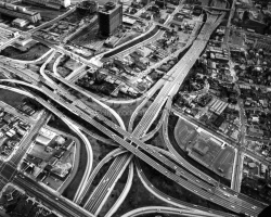 "Cloverleaf" Freeway 1964 #1